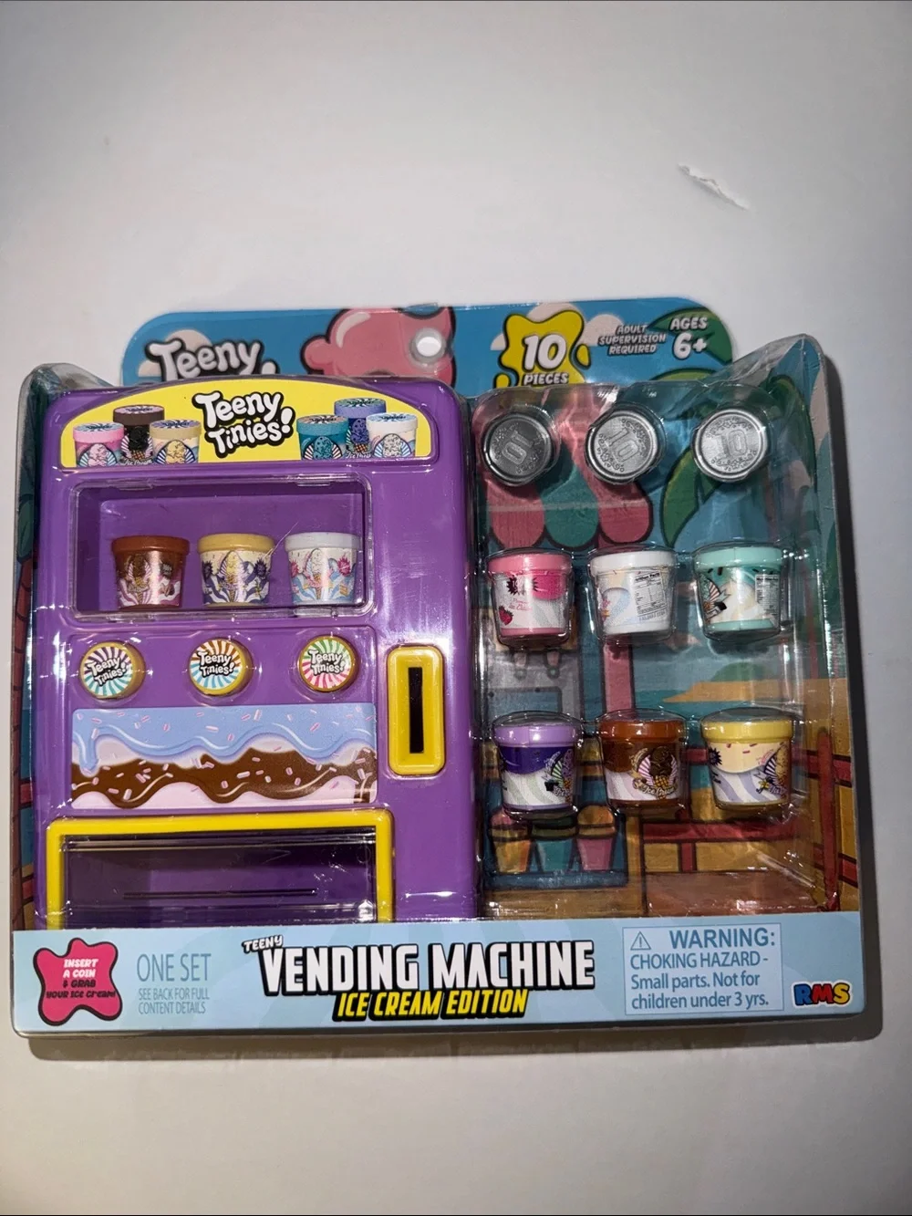 Teeny Tinies Vending Machine Ice Cream Edition - Purple